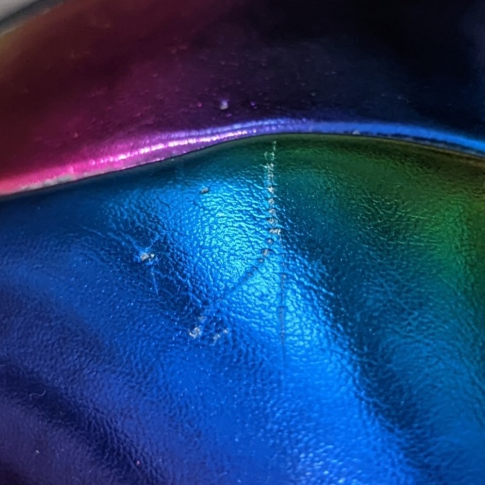 Rainbow Platform Heels Size 7 - image 4